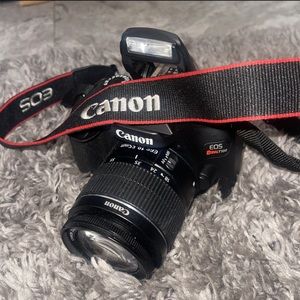 Canon EOS Rebel T100 Digital SLR Camera with 18-55mm Lens , SanDisk 32GBMemory